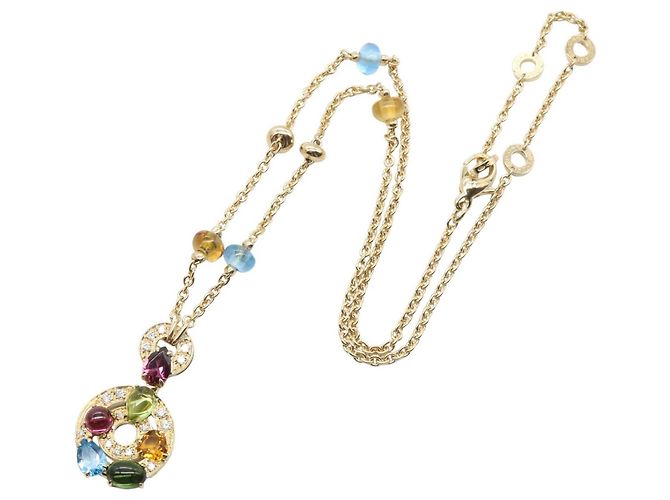 Bulgari Collana BVLGARI Astrale Cerchi Multicolore D'oro - vista 2