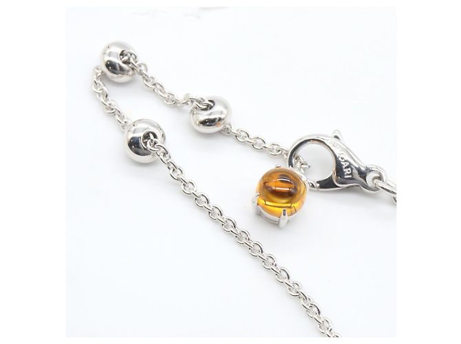 Bvlgari Bulgari Allegra Necklace in 18K White Gold Silvery Multiple colors - view 5