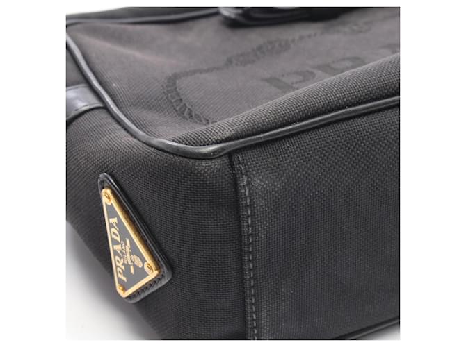 Borsa a tracolla Prada TESSUTO SOFT CALF Nero - vista 6