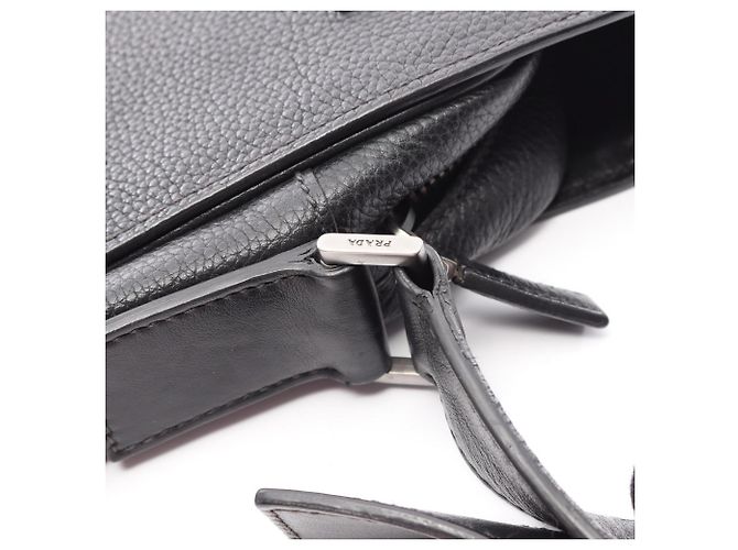 Borsa a Spalla Prada TORO Nero - vista 10