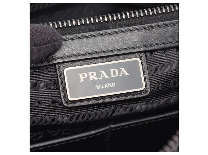 Borsa a Spalla Prada TORO Nero - vista 4