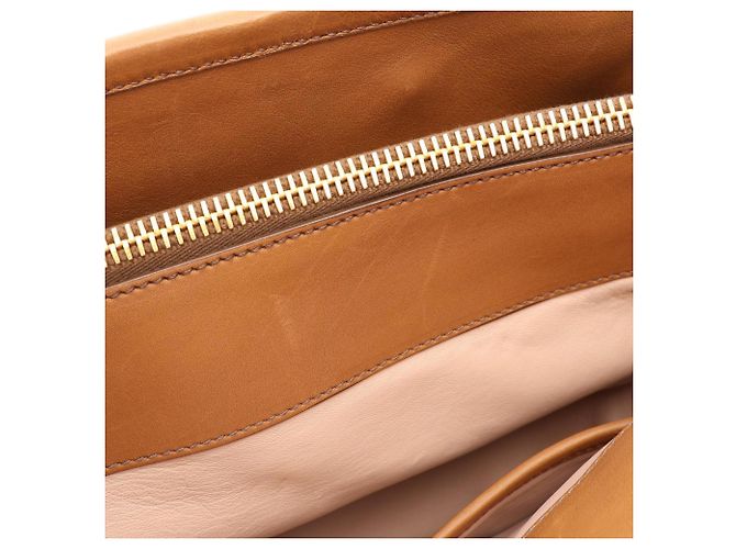 Borsa 2 Way in vitello City Prada Marrone - vista 12