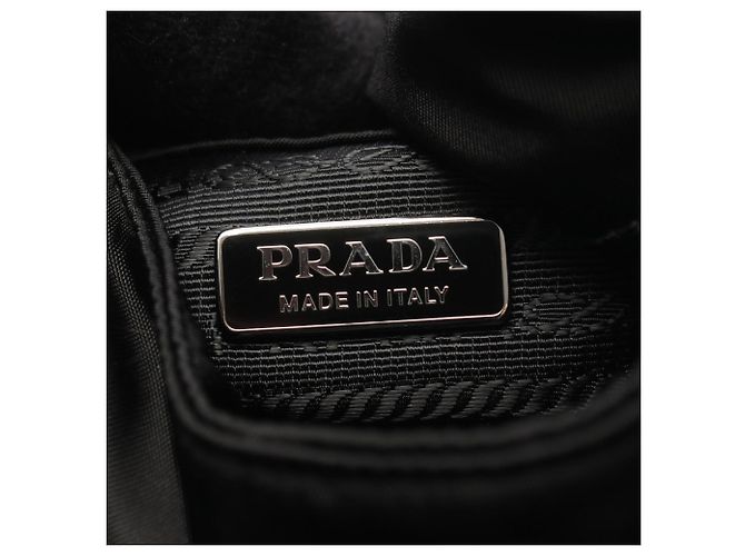 Prada PRADA Borsa imbottita piccola Re-Nylon Nero - vista 4