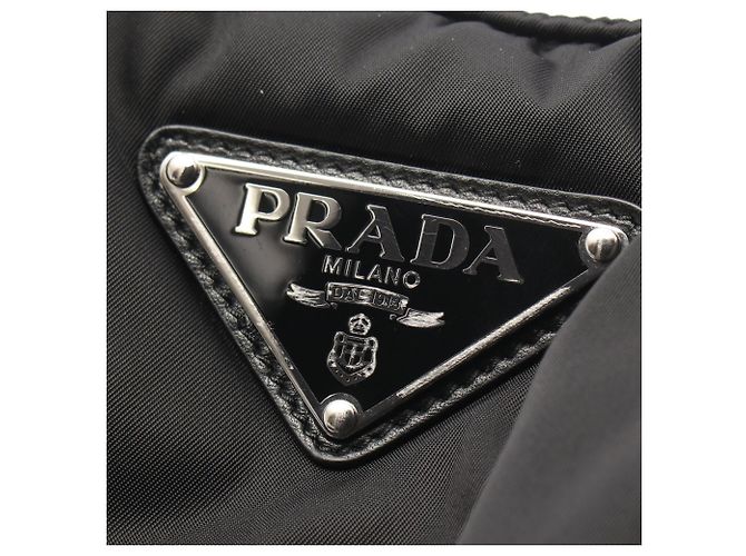 Prada PRADA Borsa imbottita piccola Re-Nylon Nero - vista 6