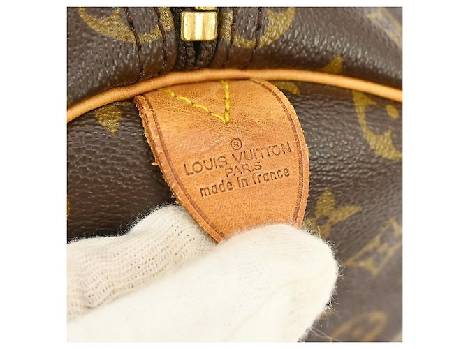 Louis Vuitton Keepall Monogram Canvas 50 Marrone - vista 4