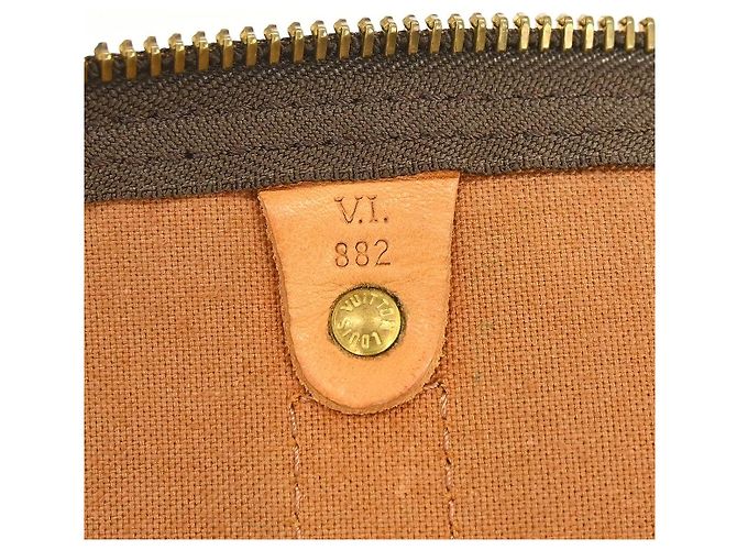 Louis Vuitton Keepall Monogram Canvas 50 Marrone - vista 5