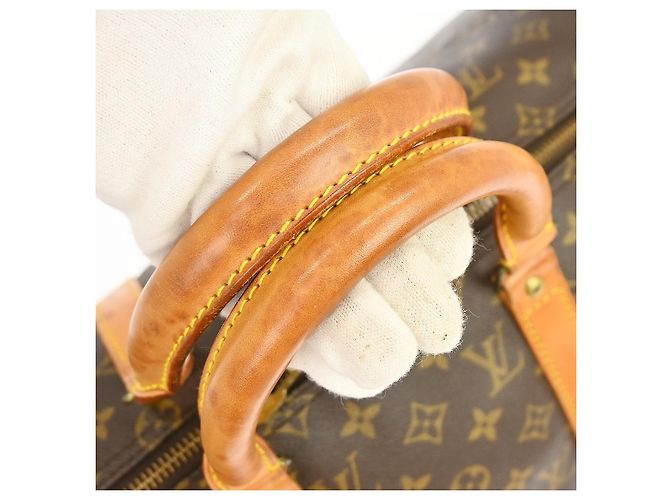 Louis Vuitton Keepall Monogram Canvas 50 Marrone - vista 6