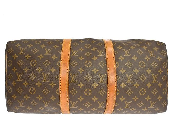 Louis Vuitton Keepall Monogram Canvas 50 Marrone - vista 7