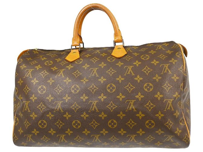 Louis Vuitton Speedy Monogram Canvas 40 Marrone - vista 2