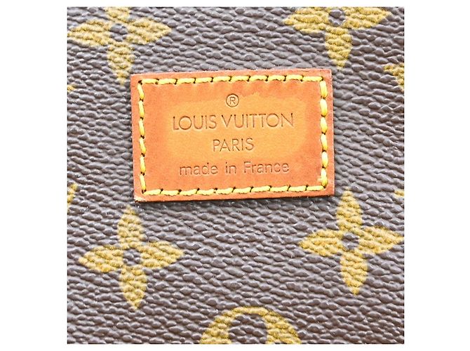 Louis Vuitton Saumur Monogram Canvas 35 Marrone - vista 5