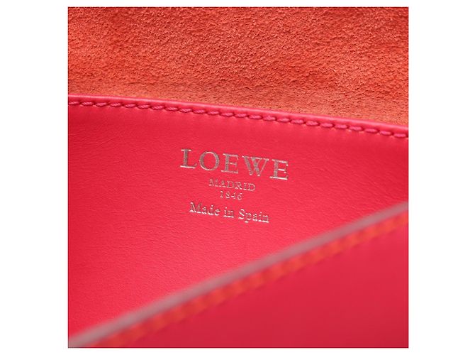 Borsa a tracolla Loewe Ines de la Fressange Rosso Arancione - vista 4
