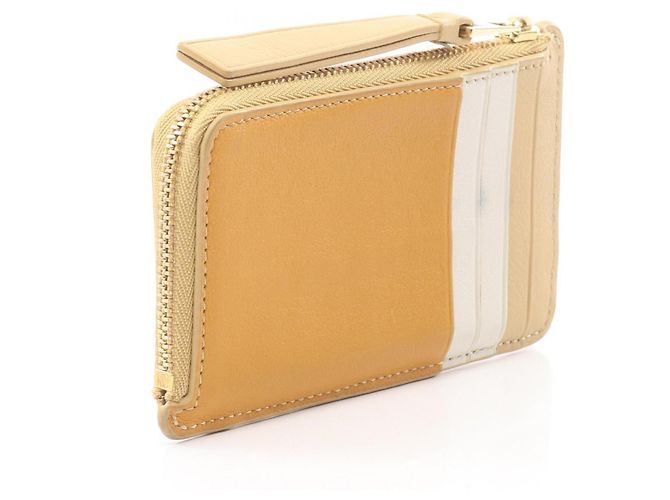 Kartenetui/Kleingeldbeutel Loewe Puzzle Braun Weiß Beige - Ansicht 2