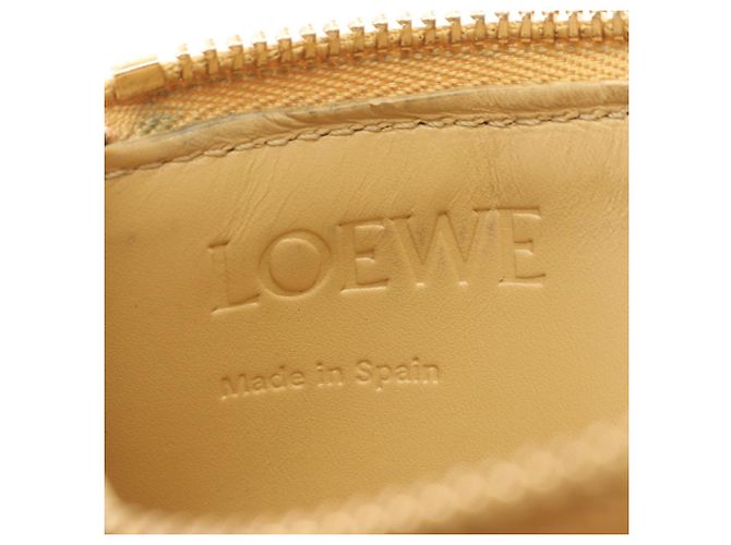 Kartenetui/Kleingeldbeutel Loewe Puzzle Braun Weiß Beige - Ansicht 4