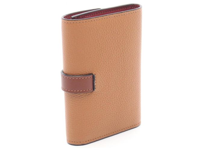Loewe Tri-fold Wallet aus braunem Leder - Ansicht 2