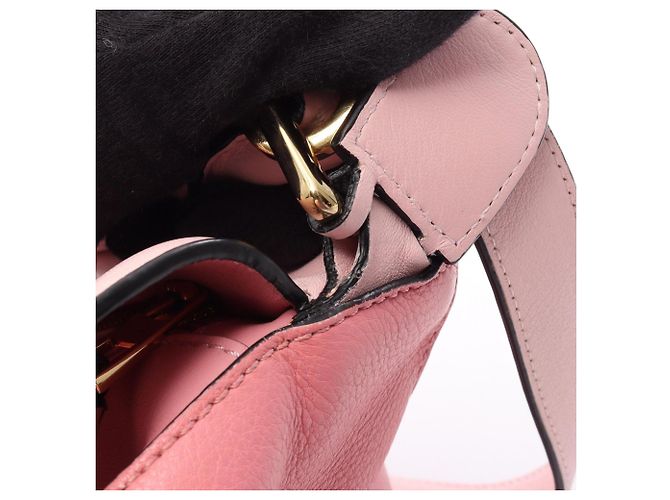 Borsa Loewe Puzzle Medium - Borsa a mano in pelle Rosa - vista 8