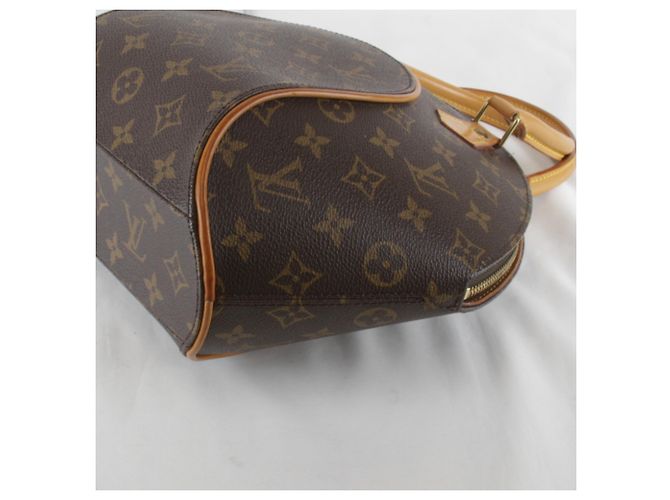 Borsa Louis Vuitton Ellipse MM Marrone - vista 3