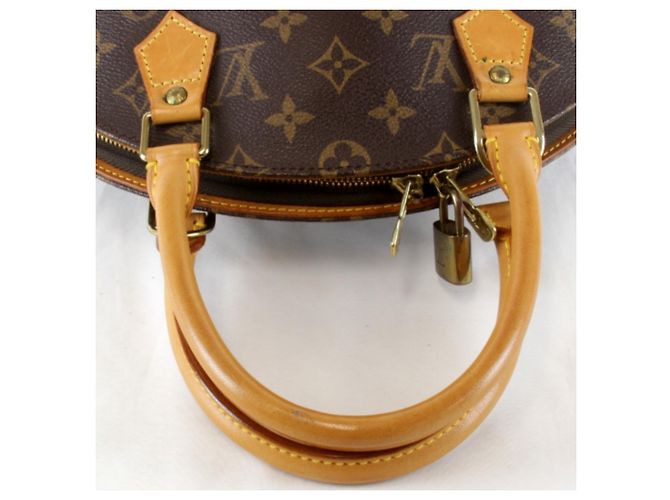 Borsa Louis Vuitton Ellipse MM Marrone - vista 6