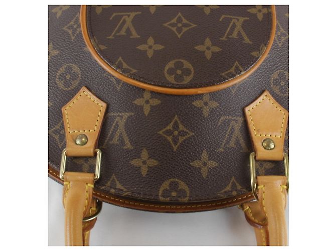 Borsa Louis Vuitton Ellipse MM Marrone - vista 8