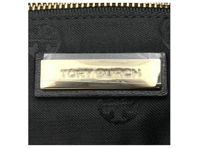 Borsa Tote in pelle nera Tory Burch Nero - vista 9
