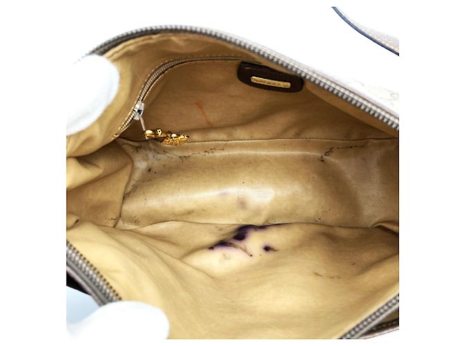 Borsa a tracolla Gucci in tela GG Supreme marrone - vista 6