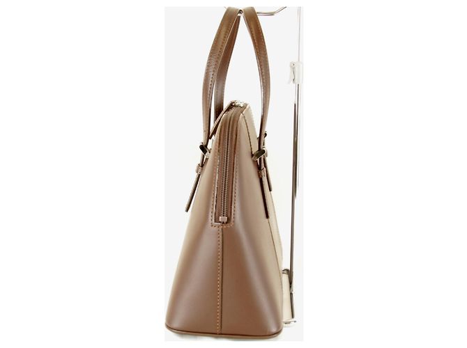 Bolsa de couro marrom Burberry - vista 3