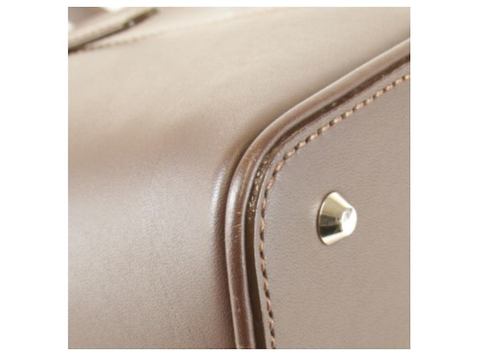 Bolsa de couro marrom Burberry - vista 4