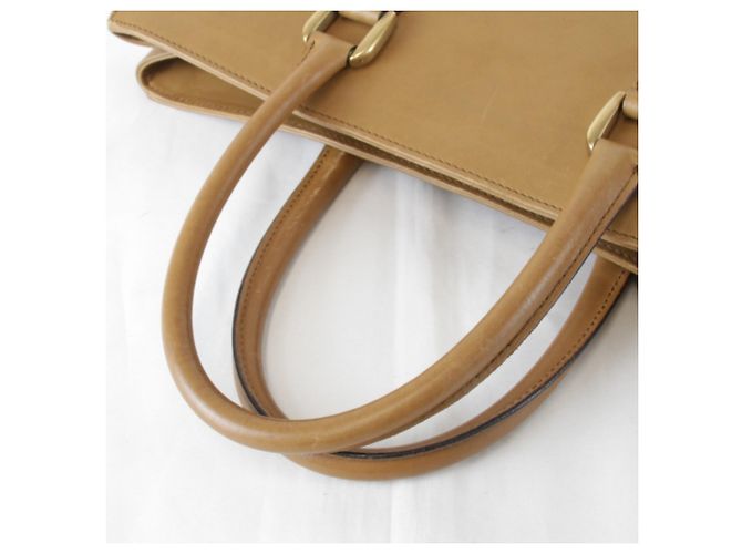 Gucci Ledertote-Tasche Kamel - Ansicht 11
