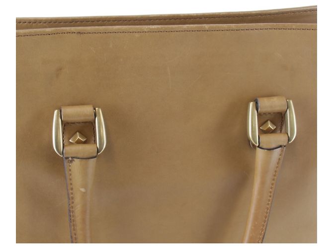 Gucci Ledertote-Tasche Kamel - Ansicht 6