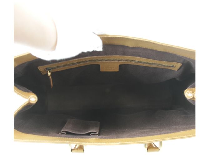 Gucci Ledertote-Tasche Kamel - Ansicht 8