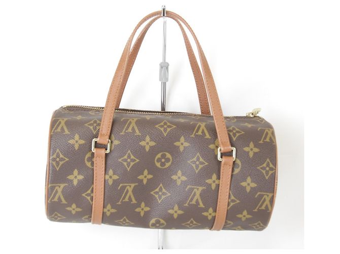 Borsa Louis Vuitton Papillon 26 Monogramma - vista 2