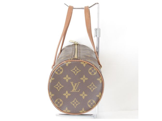 Borsa Louis Vuitton Papillon 26 Monogramma - vista 3