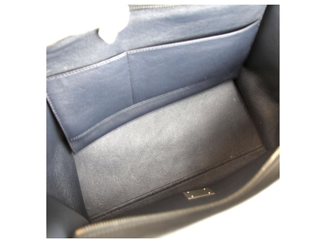 Céline Borsa a tracolla CELINE Trapeze in grigio Marrone - vista 6