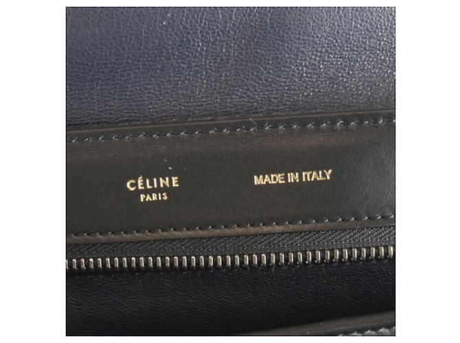 Céline Borsa a tracolla CELINE Trapeze in grigio Marrone - vista 7