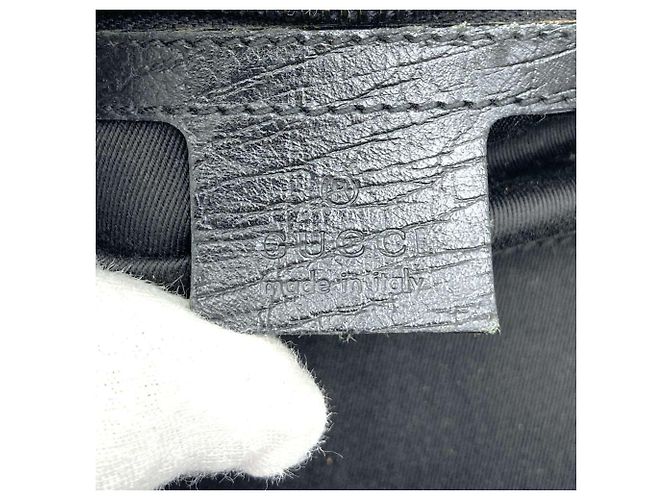 Borsa Gucci GG Canvas Nero - vista 10