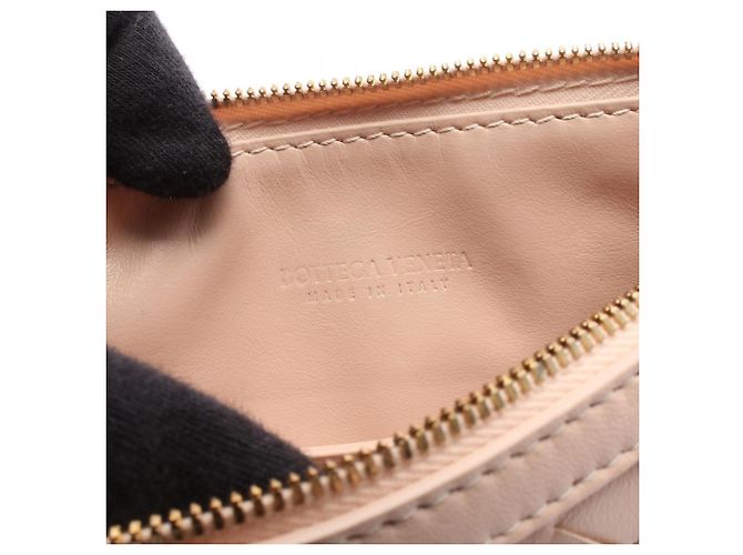 Borsa Bottega Veneta Intrecciato Mini Sunrise Rosa - vista 4