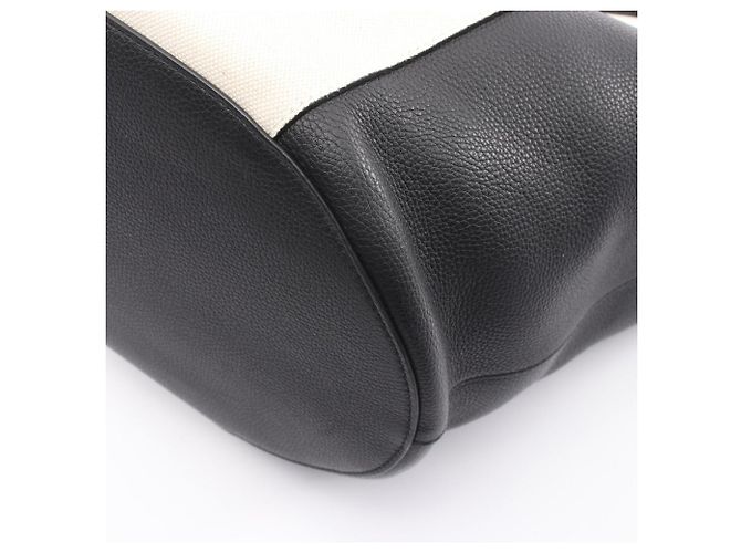 Borsa Tote Basket Bottega Veneta Medium Nero Crudo - vista 5