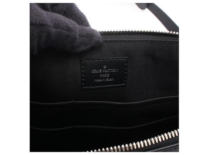 Louis Vuitton PDJ NM Porte Documents Jour Briefcase Nero Damier ebene - vista 4