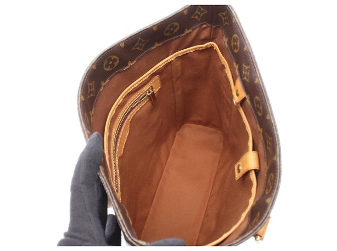 Borsa Tote Louis Vuitton Vavin GM Marrone Monogramma - vista 3