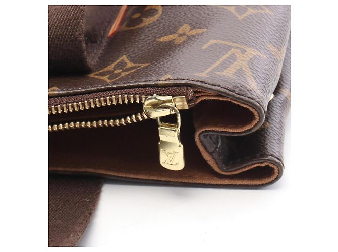 Borsa Tote Louis Vuitton Cabas Bobour Marrone Monogramma - vista 10