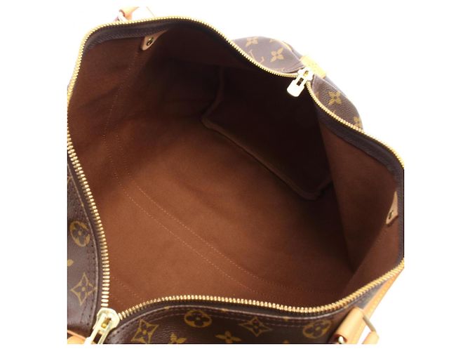 Borsa Boston Louis Vuitton Keepall 45 Marrone Monogramma - vista 3