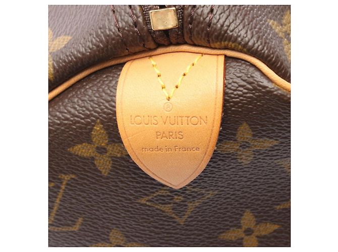 Borsa Boston Louis Vuitton Keepall 45 Marrone Monogramma - vista 4