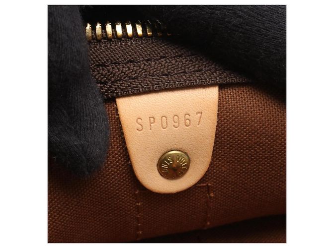 Borsa Boston Louis Vuitton Keepall 45 Marrone Monogramma - vista 5