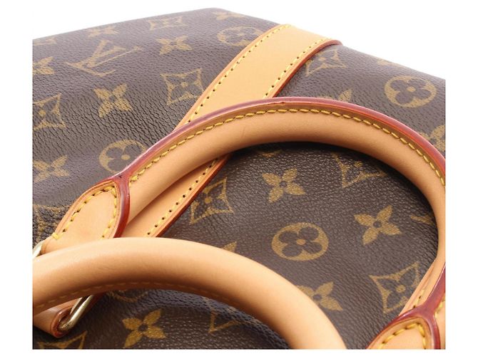 Borsa Boston Louis Vuitton Keepall 45 Marrone Monogramma - vista 6