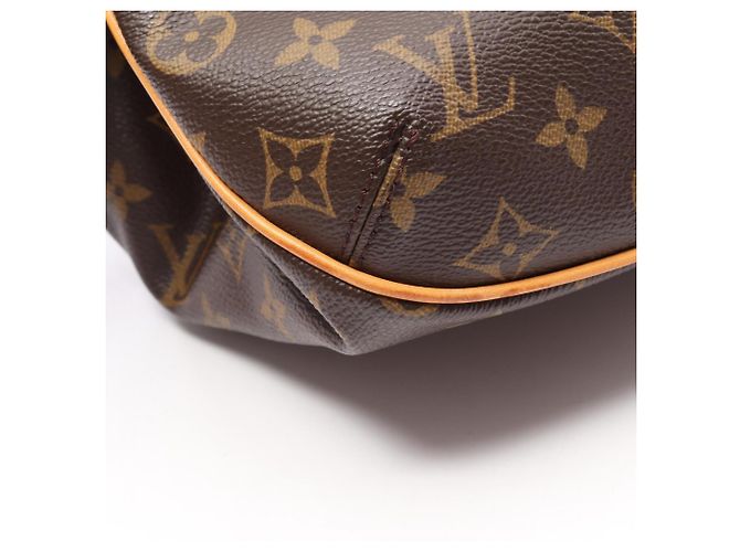 Borsa Louis Vuitton Greet Marrone Monogramma - vista 11