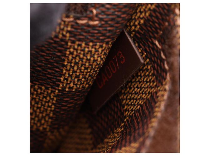 Louis Vuitton Geronimos Marsupio/Borsa a tracolla Marrone Damier ebene - vista 5