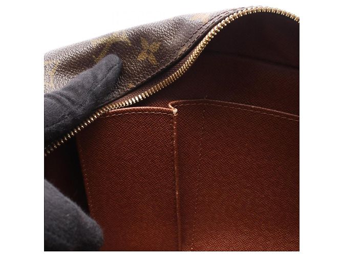 Borsa a Spalla Louis Vuitton Cite MM Monogram Marrone Monogramma - vista 6