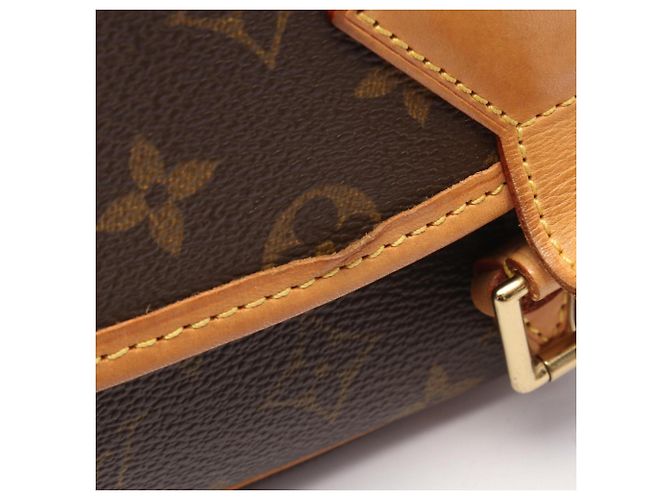Borsa a Spalla Louis Vuitton Sologne Marrone Monogramma - vista 10