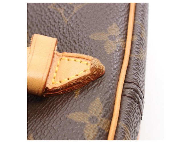 Borsa a Spalla Louis Vuitton Sologne Marrone Monogramma - vista 7