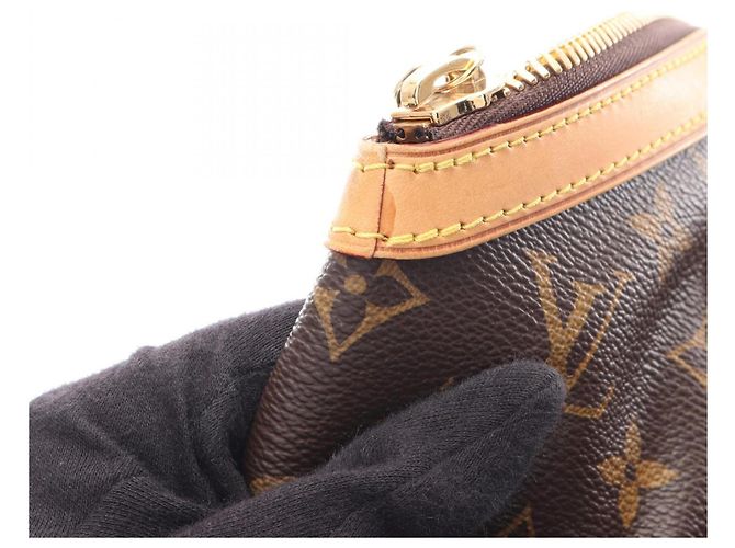 Borsa Louis Vuitton Tivoli GM Marrone Monogramma - vista 10