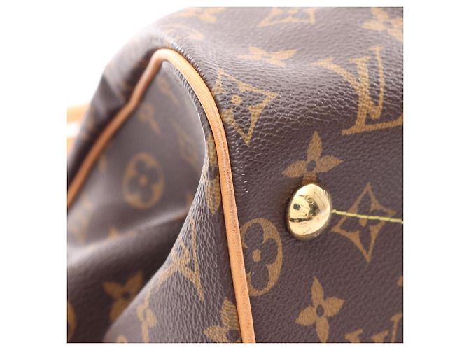Borsa Louis Vuitton Tivoli GM Marrone Monogramma - vista 7